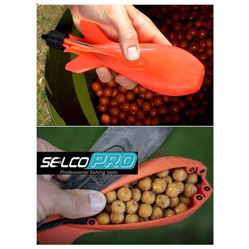 Spomb pêche carpe - bateau amorceur lance-appâts pour distribution précise d'esches à distance