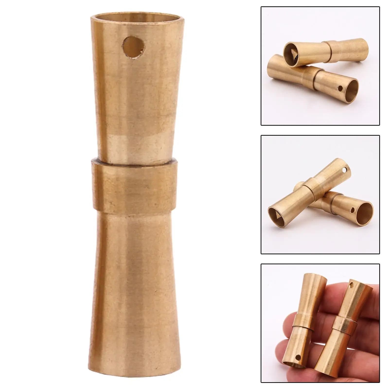 Porte-appeaux professionnel en laiton - Accessoire stable portable pour chasse avec leurres