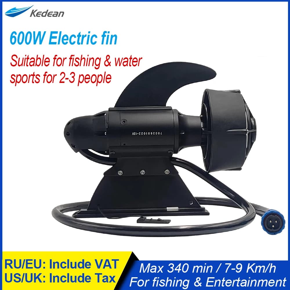 Moteur électrique nageoire 380W pour paddle board et kayak, propulseur sous-marin POWER FIN assistance