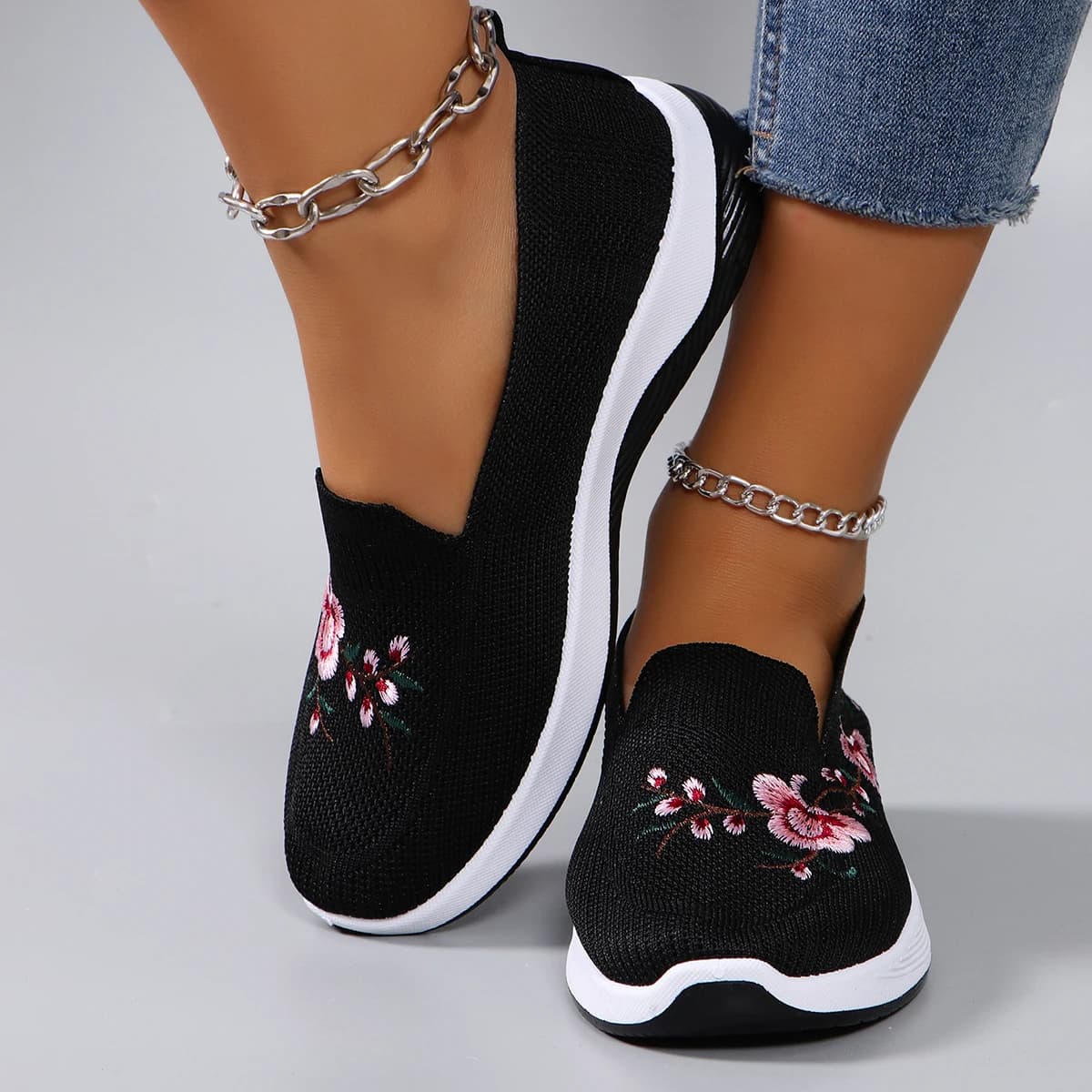 Chaussures sport femme printemps automne légères antidérapantes résistantes pêche casual confortables
