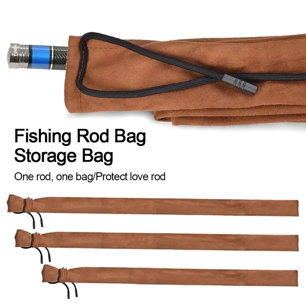 Sac de rangement cannes pêche pliable portable grande capacité toile pêcheur extérieur