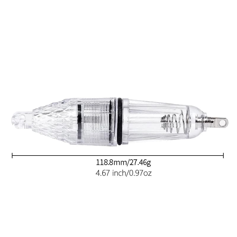 Lot 2 lampes à LED pour appâts de pêche sur bateau, crevettes d'eau douce, pêche nocturne - Fonctionne sur piles AA