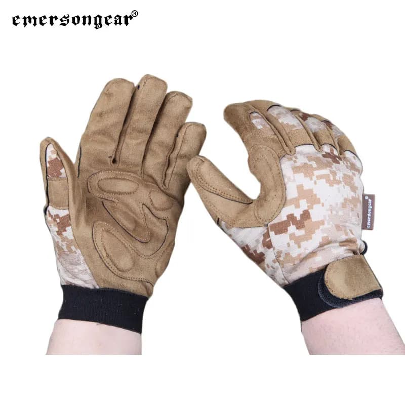 Gants tactiques camouflage léger Emerson Gear AOR1 - Pêche, randonnée et outdoor