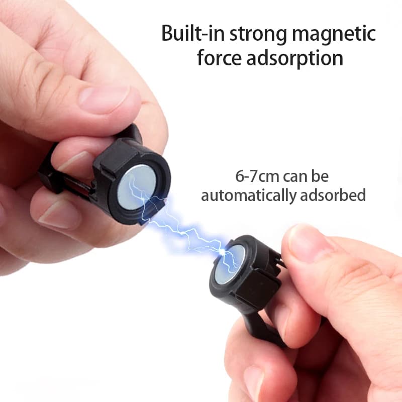 Boucle magnétique de pêche multifonction pour hameçons et outils de montagne