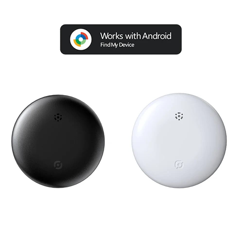 Tracker anti-perte Android - Compatible Google Find My, étanche, pour clés, portefeuille et animaux