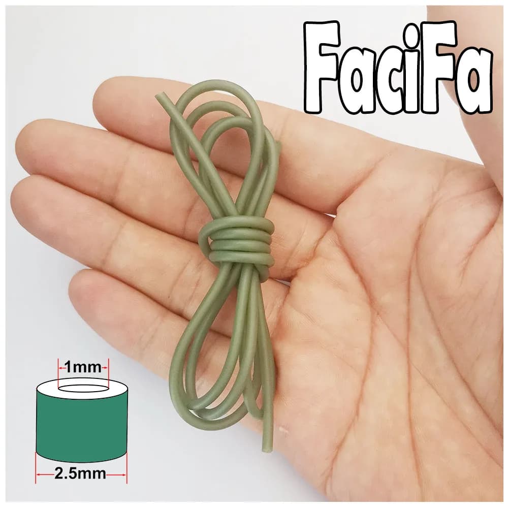 Tube silicone anti-emmêlement montage carp fishing sécurité plomb clip accessoires pêche au coup