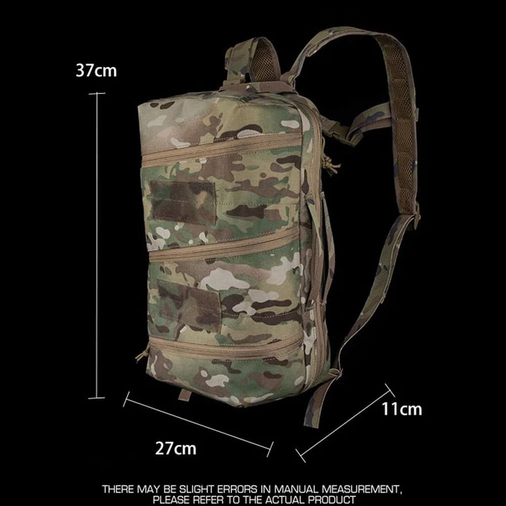 Sac à dos médical tactique DELTA - Backpack grande capacité pêche camping survie urgence