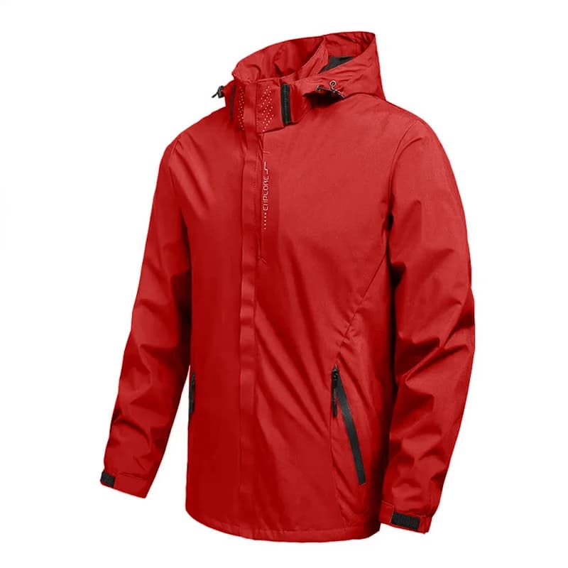 Veste randonnée escalade homme imperméable légère - Coupe-vent streetwear à capuche outdoor waterproof