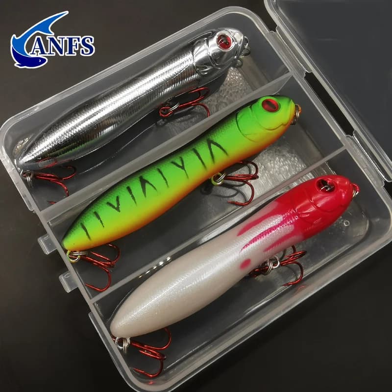 Leurres flottants pencil bait 10cm - Popper top water pour pêche en surface excitante