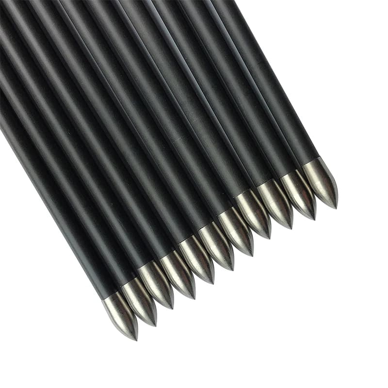 6 flèches carbone pur Linkboy ID4.2mm spine 350-1000 accessoires pêche à l'arc récurvé