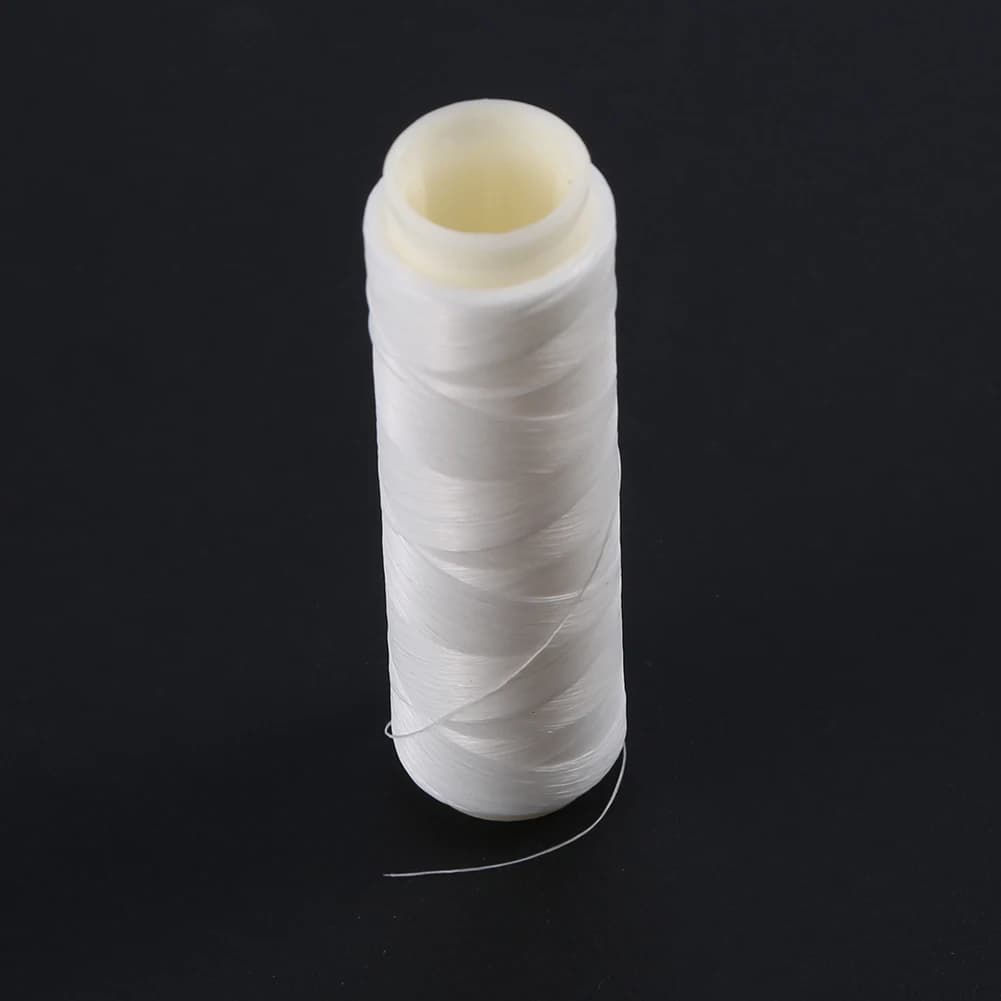 Fil nylon invisible 200M flottant blanc pour pêche légère et appâts naturels discrétion optimale