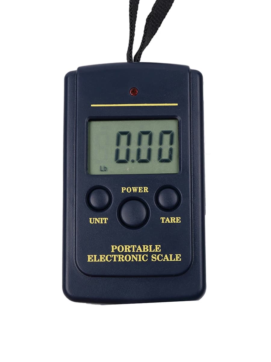 Balance numérique portative 0.01kg-40kg avec écran LCD pour peser bagages et poissons