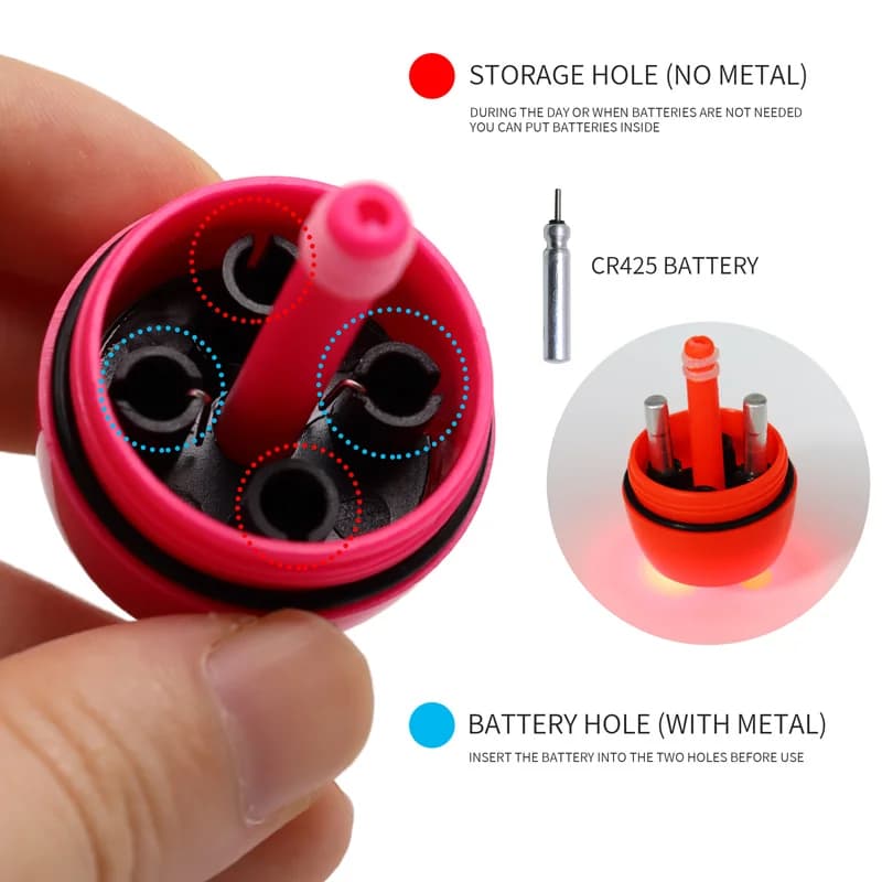 Flotteur de pêche électrique ZYZHE étanche ABS pour pêche en mer, roche et dérive avec accessoires