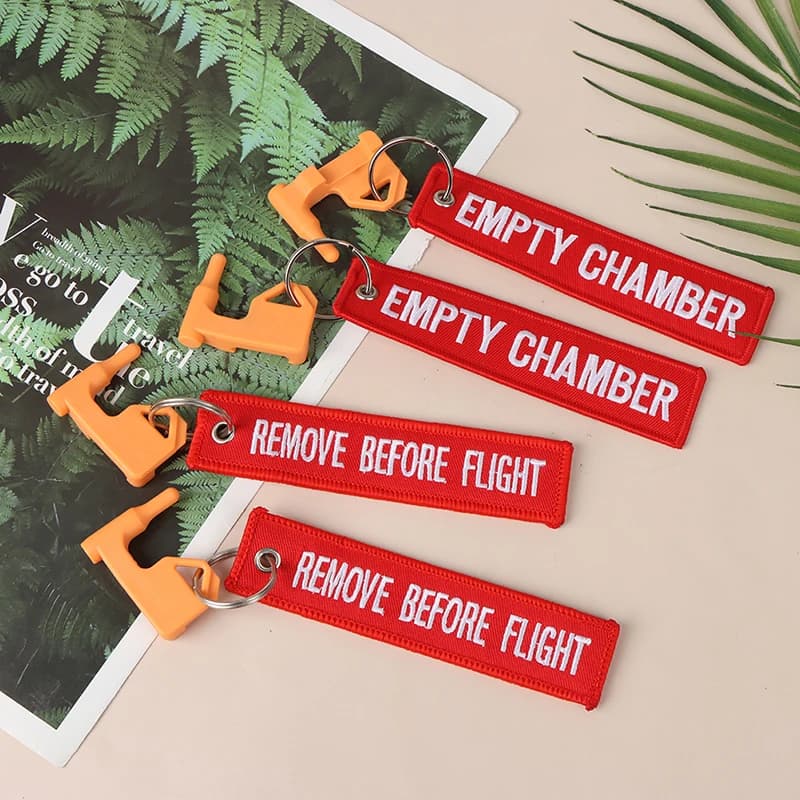Drapeau de chambre tactique 2 pièces - Sécurité fusil avec outil intégré pour pêcheur
