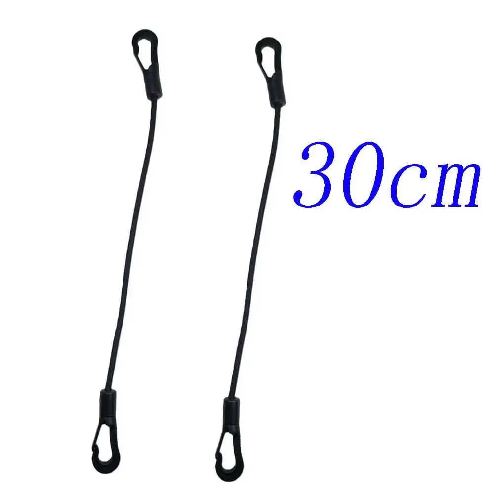 Cordons élastiques bungee 4mm avec crochets pour fixer équipement sur kayak canoë - Polyvalent et sûr