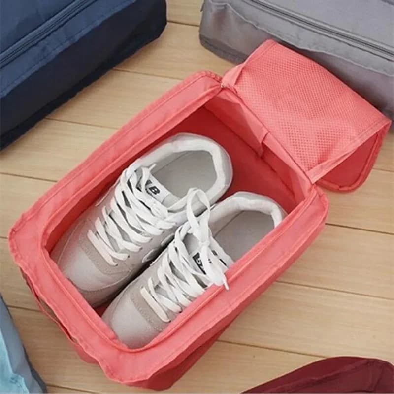 Poche de rangement étanche pour chaussures et vêtements - organisateur de voyage pratique en nylon