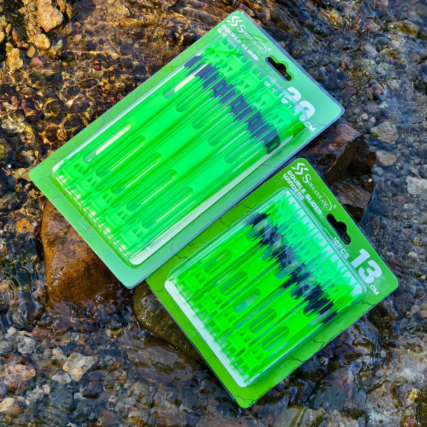 Plateaux de bobinage pêche Sougayilang 10 pièces 13/20cm - Support montages et rangement lignes