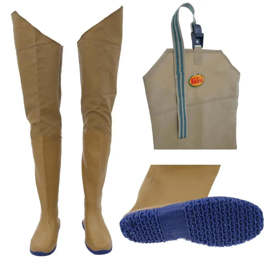 Pantalon de pêche imperméable et résistant aux intempéries tailles 41-44 - Waders durables