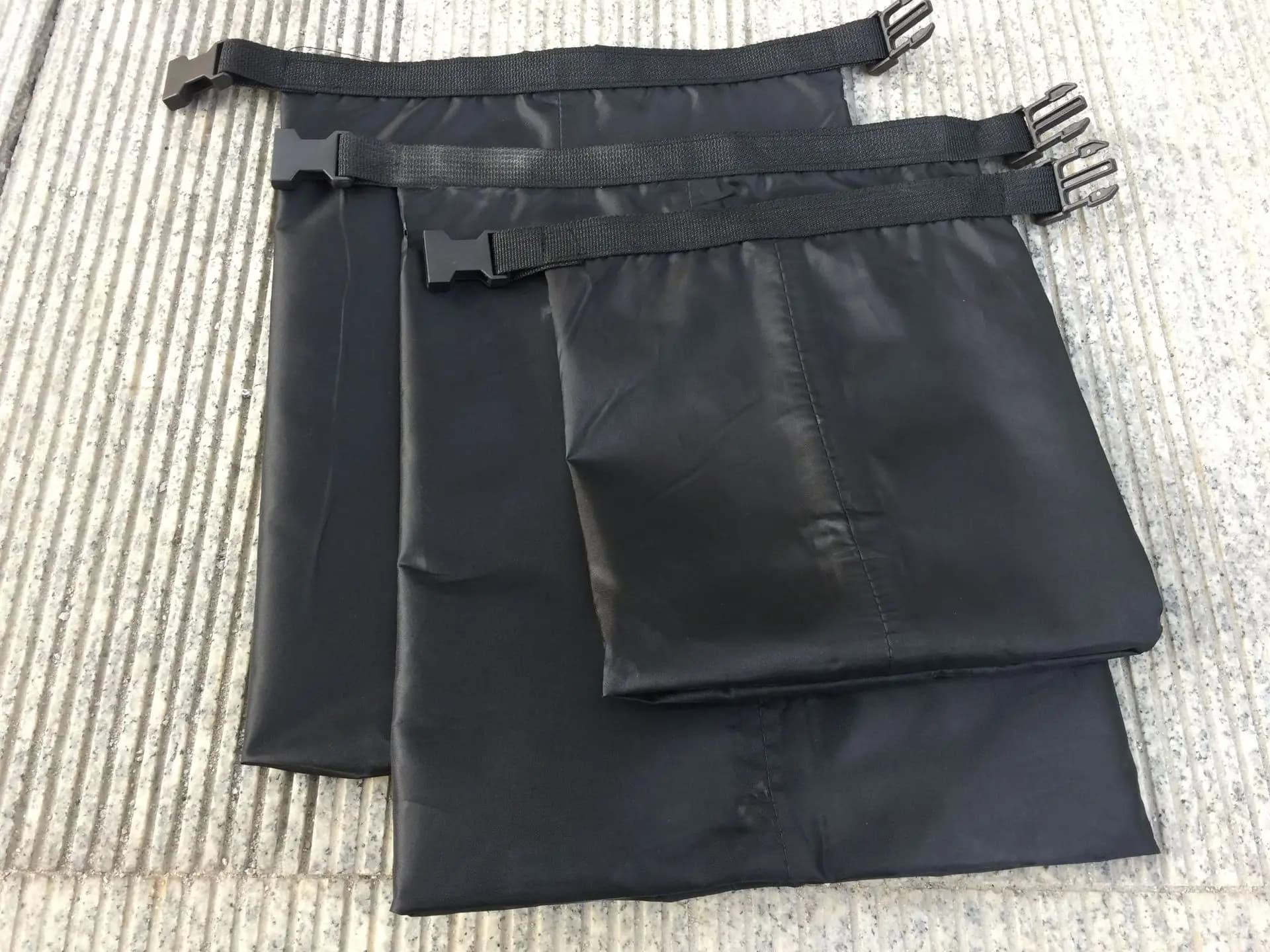Set 3 dry bags flottants Homefish 1.5L 2.5L 3.5L multifonctionnels légers étanches pour activités nautiques