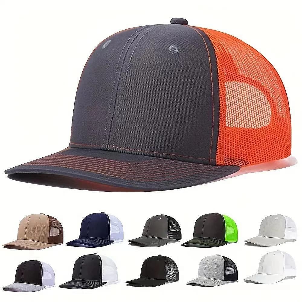 Casquette unisexe légère été - Brim légèrement courbé pour pêche confortable et discrète