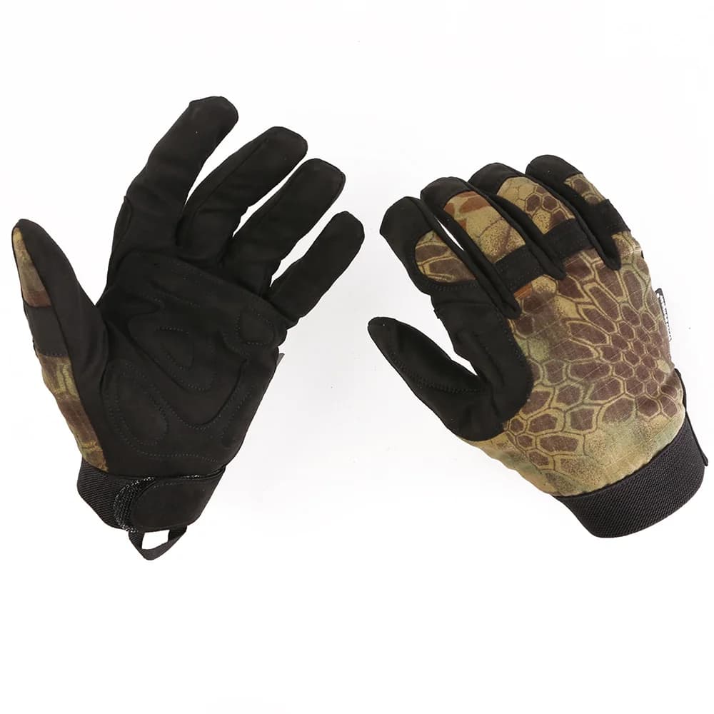 Gants camouflage légers Emersongear pour pêche et chasse protection main complète outdoor