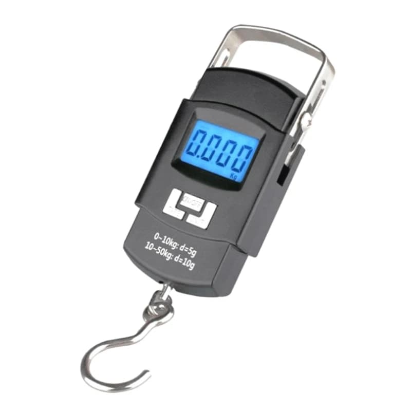 Balance pêche électronique 50kg LCD rétroéclairé - Pèse-poissons portable pour dropshipping et pêcheurs
