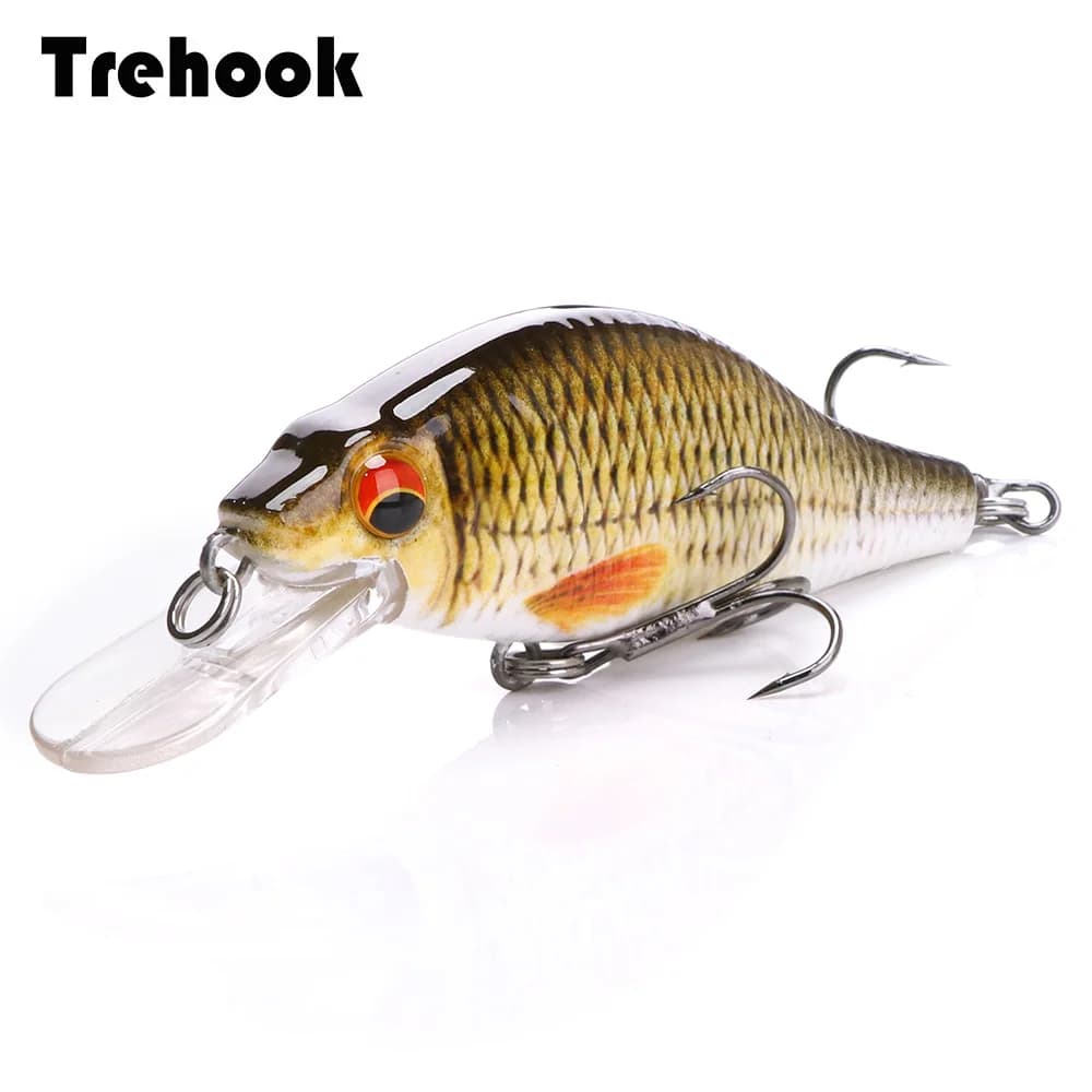 Leurre pêche brochet Black Minnow wobblers 4g 11g 22g leurre dur appât artificiel crankbait
