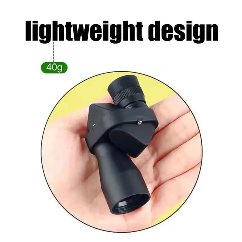 Mini télescope monocular portable 1000x20 pour pêche - Zoom haute puissance pour observation extérieure