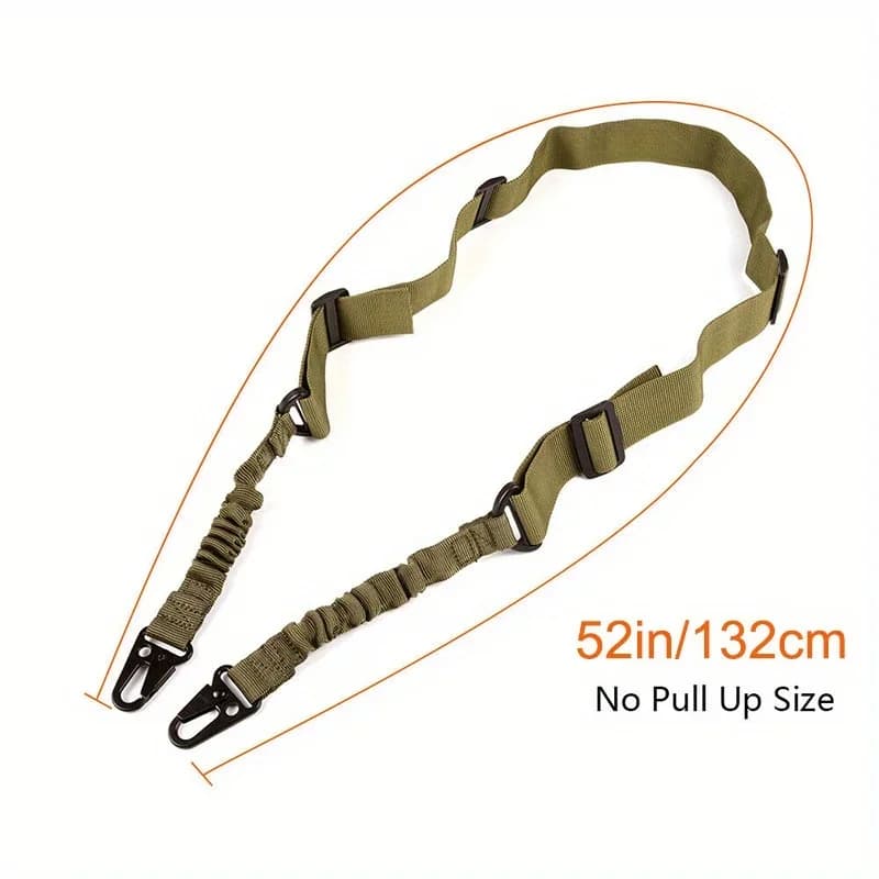 Bretelle tactique réglable 2 points pour fusil - Sangle universelle AR AK pêche et chasse outdoor