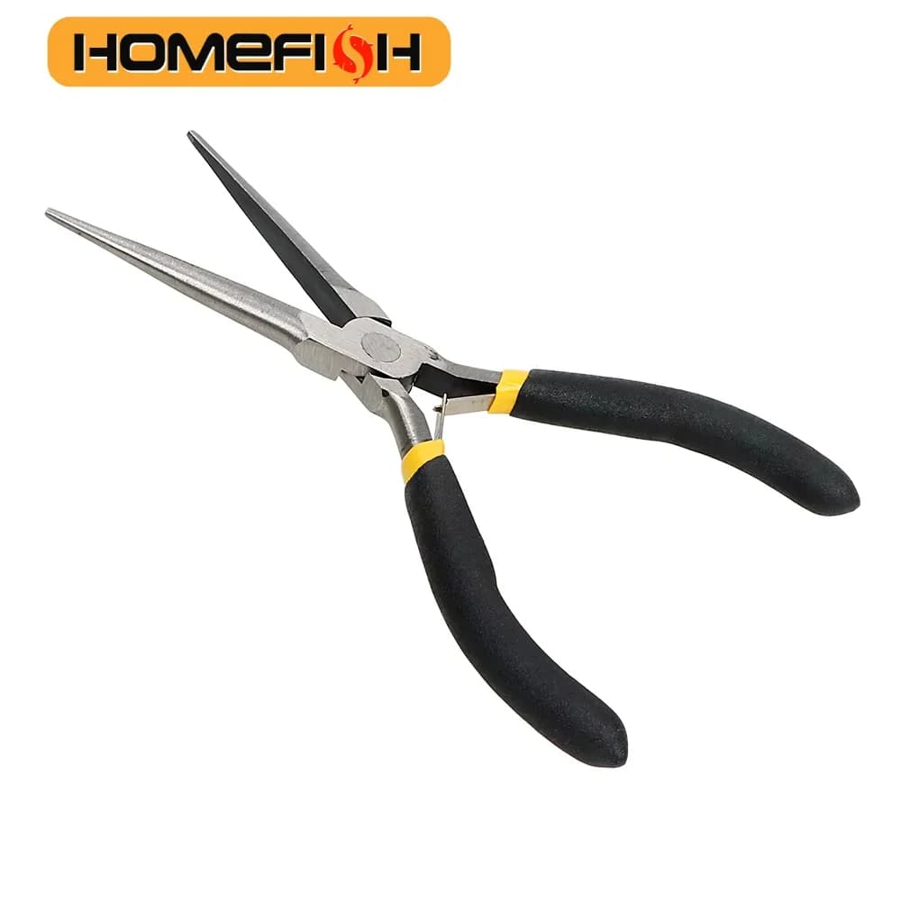 Pince longue 45# acier outils électricien réparation dénudage coupe serrage multifonction fil