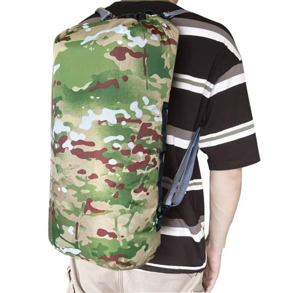 Sac étanche waterproof 3/5/10/20/35L natation rafting kayak rivière trekking voile canoë bagager aquatique