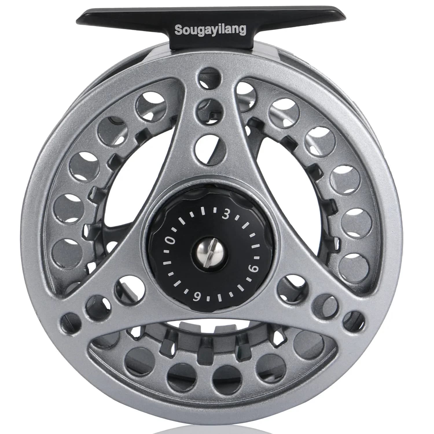 Moulinet Fly Fishing Sougayilang alliage aluminium pour cannes 5/6 7/8 avec frein 11kg