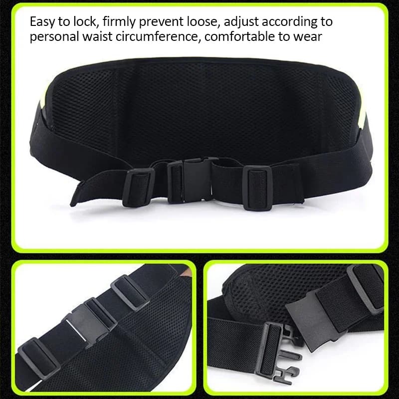 Ceinture porte-bidons running marathon jogging vélo sport outdoor étanche téléphone portable