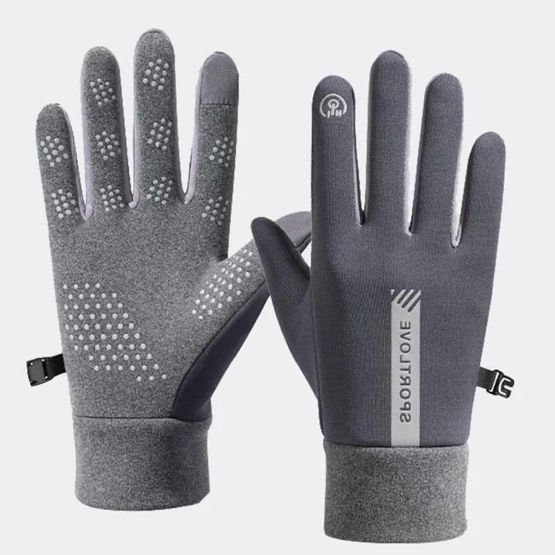 Gants de vélo femme hiver imperméables antidérapants - Résistance vent et froid pour sports outdoor
