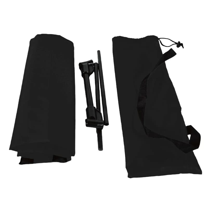 Siège pliant portable sans pieds léger pour camping plage pêche avec dossier confortable