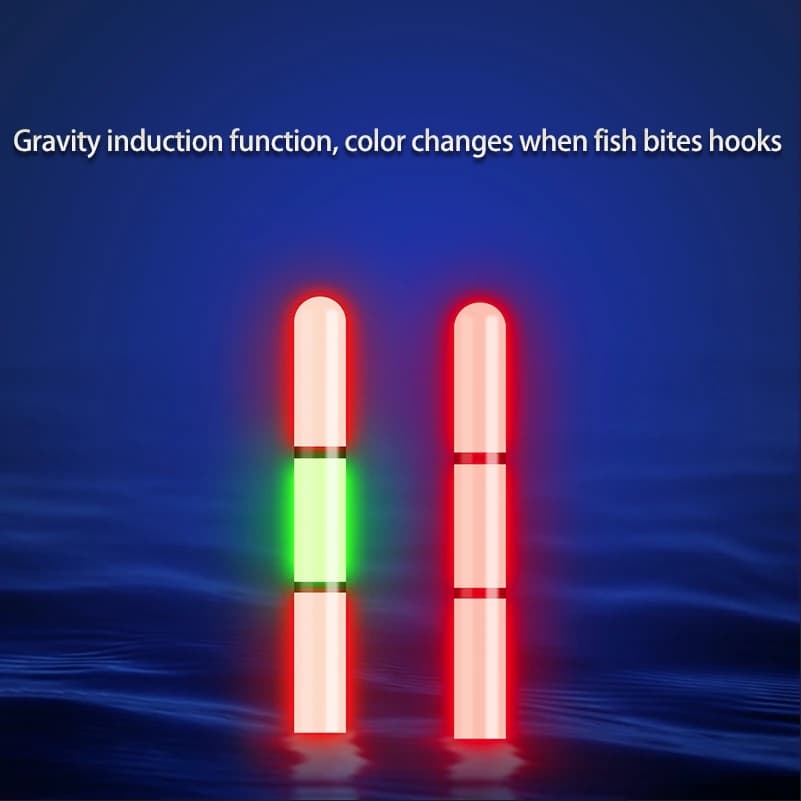 Nouveauté capteur gravité IC flotteur lumineux LED haute luminosité pour la pêche au rockfish