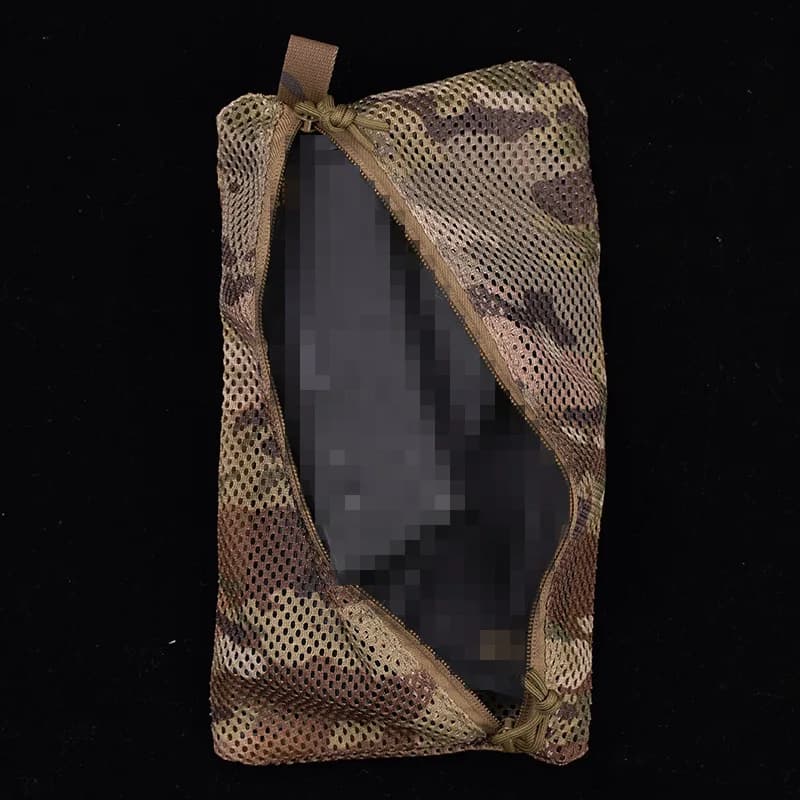 Pochette filet extérieure MOLLE - Organisateur outils équipement pour sac pêche camping