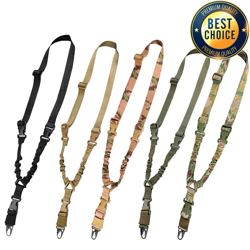 Bretelle d'épaule élastique pour fusil - Sangle ajustable pour équipement de pêche M4