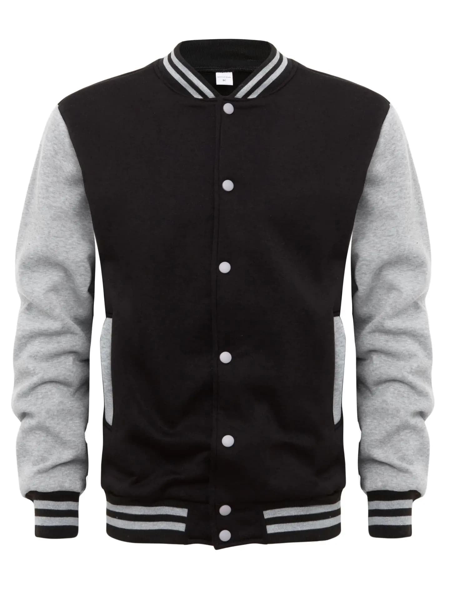 Bomber baseball loose homme 2025 taille plus américain tendance pêche décontractée