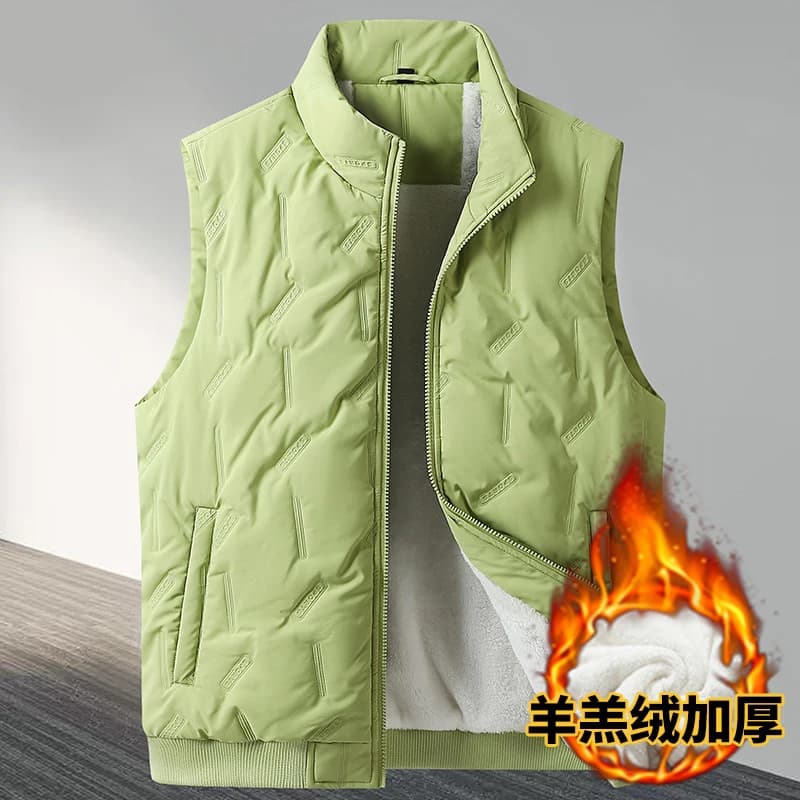 Veste matelassée homme grande taille 8XL à 10XL - Veste d'hiver chaude en duvet de mouton et velours