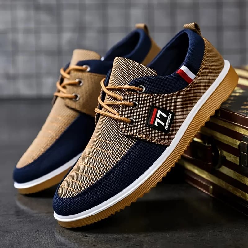 Chaussures homme 2025 pêche tricotées - Baskets casual sport confortables polyvalentes été