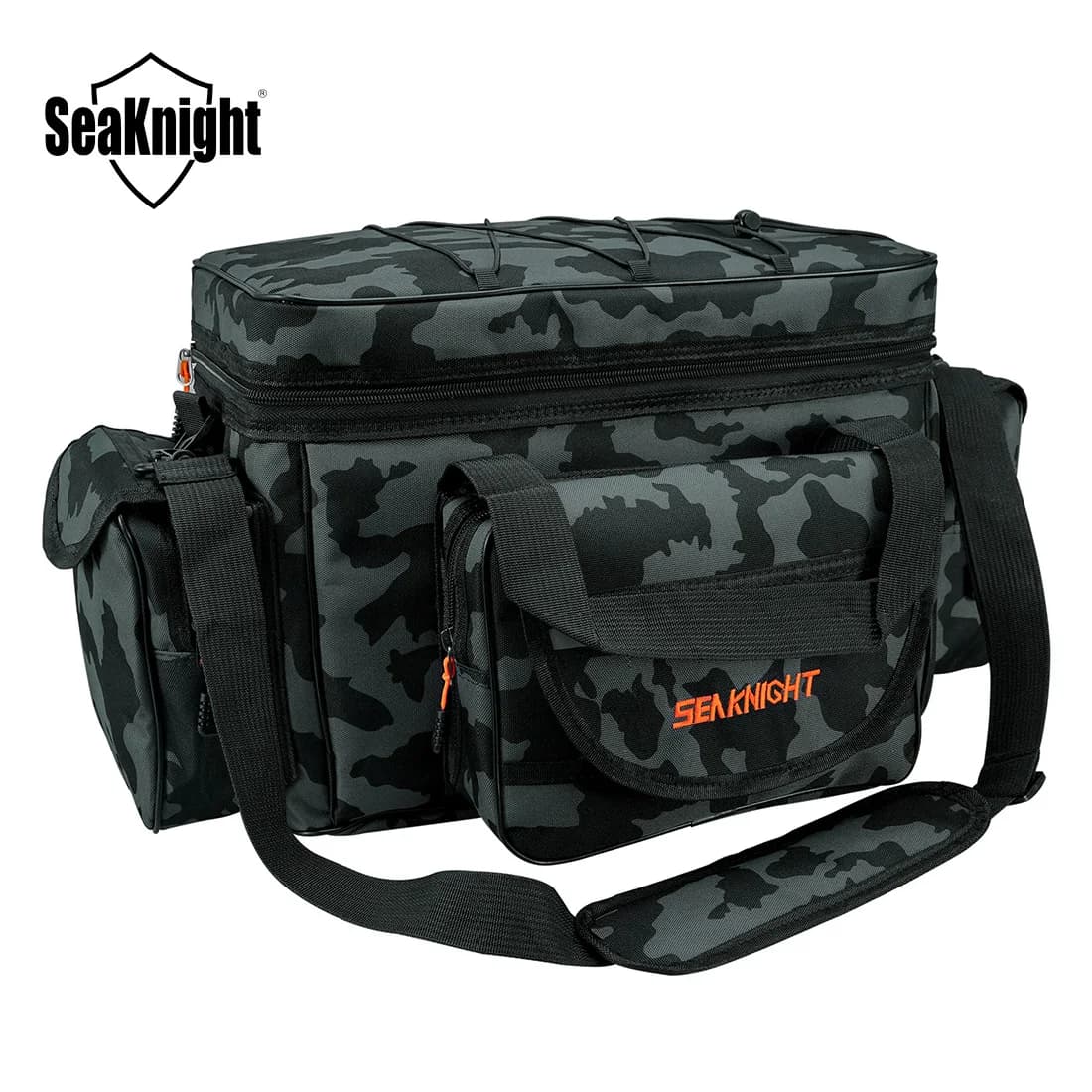 Sac de pêche SeaKnight SK003 22L étanche nylon multifonction sac à bandoulière extérieur 50x27x28cm