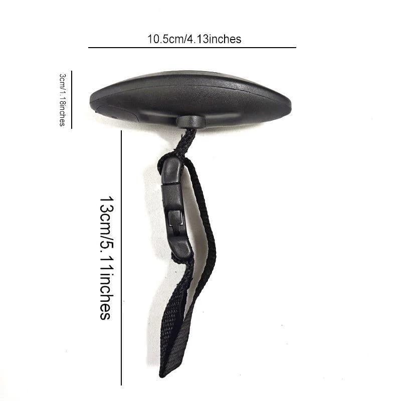 Balance digitale suspendue 40kg/100g LCD - Échelle voyage haute précision pêche avec sangle électronique