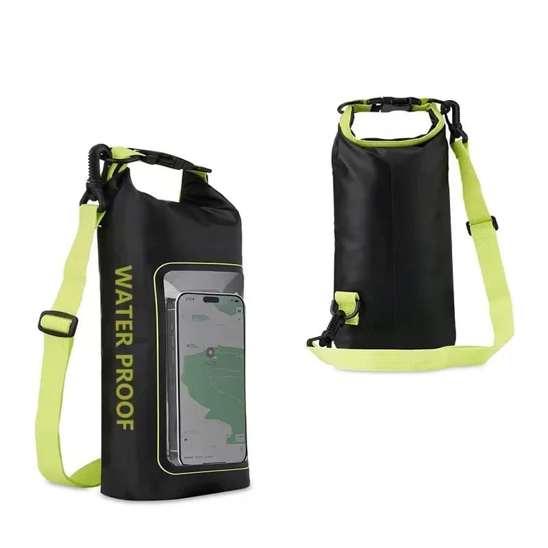 Nouveau sac étanche 2L diagonale PVC natation téléphone 2-en-1 extérieur mobile protection eau