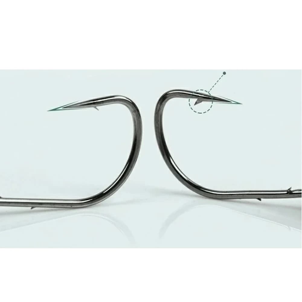Hameçon Tungsten Jig Head 1g à 7g pour pêche du rockfish avec leurre souple shaky head barbé
