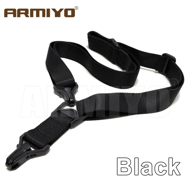 Sling Armiyo Mission S2 S3 S4 réglable - Bande d'épaule nylon chasse pêche sac transport