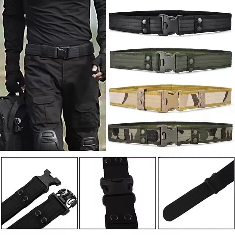 Ceinture tactique rapide camouflage nylon large pêche randonnée travail montagne homme nouveau style