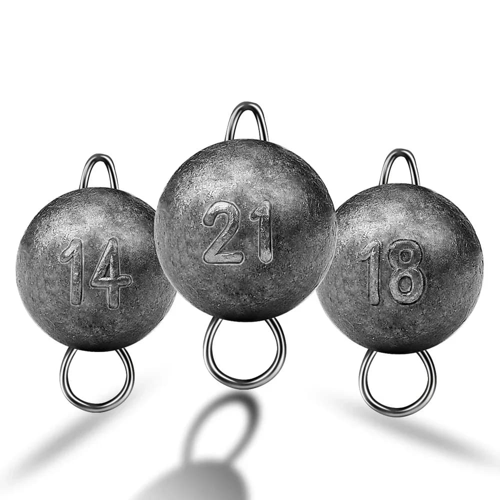 Plombs de pêche plombés tête plombée 3g à 21g pour leurres et pêche au leurre toutes espèces