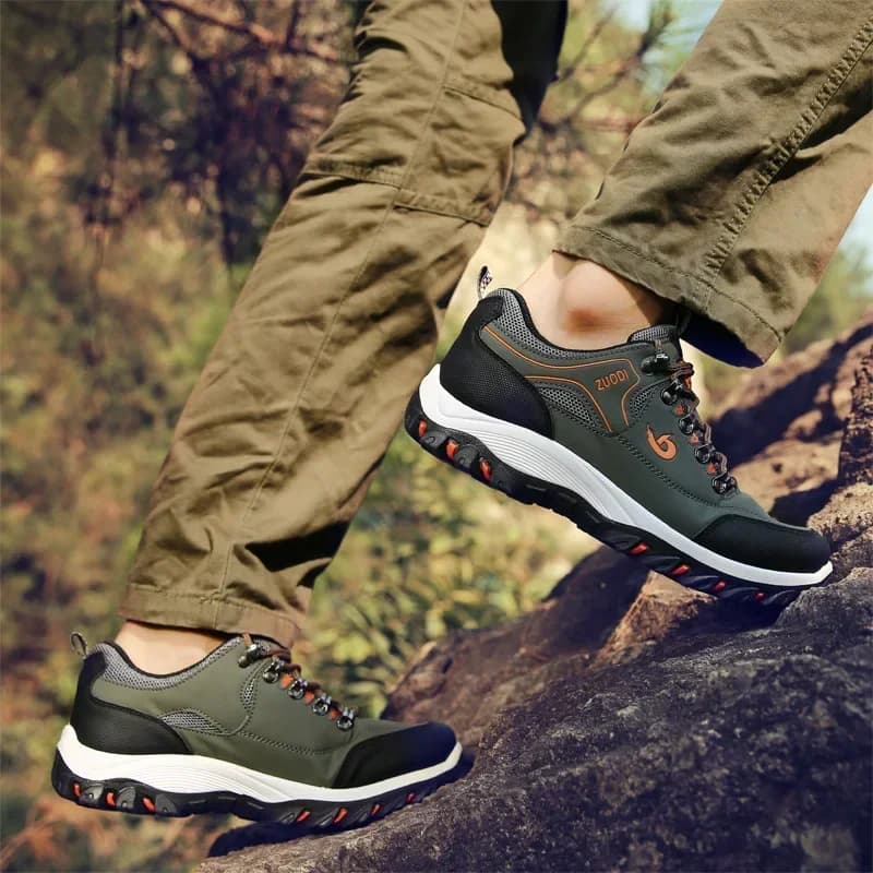 Chaussures de pêche outdoor homme 38-48 étanches antidérapantes, pour randonnée pêche et conditions difficiles