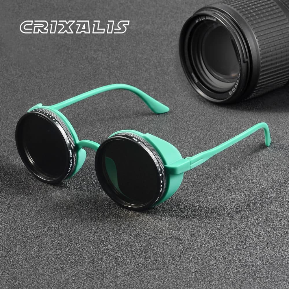 Lunettes de Soleil Pêche CRIXALIS Teintes Réglables 1-9 Manuel Filtre UV400 Polarisées Rétro